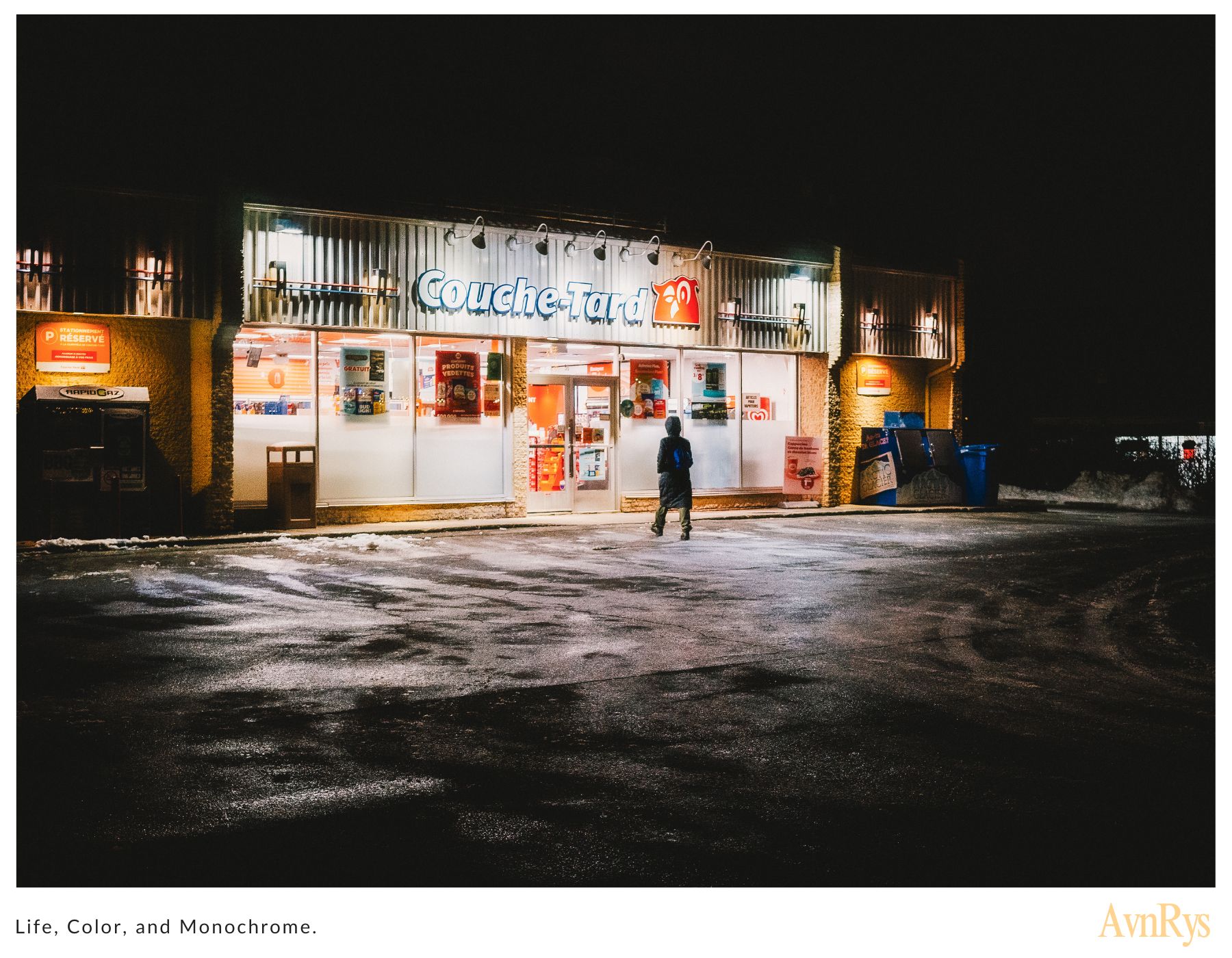 December Night at Sainte Anne